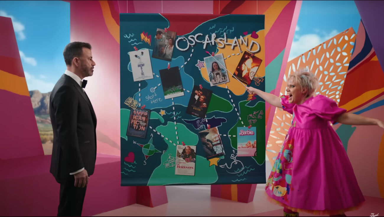 spot oscar 2024 jimmy kimmel kate mckinnon