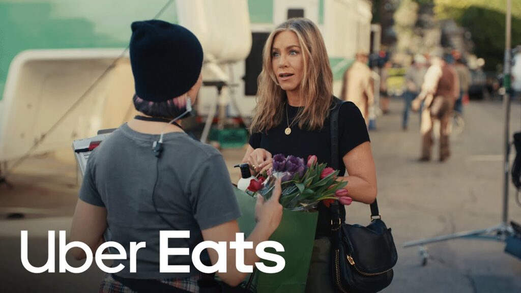 La geniale reunion di Friends usata come paradosso narrativo nello spot Uber Eats. Fuente: The Independent