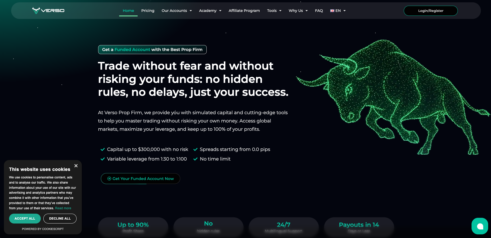 Sviluppo Web – Verso Prop Firm